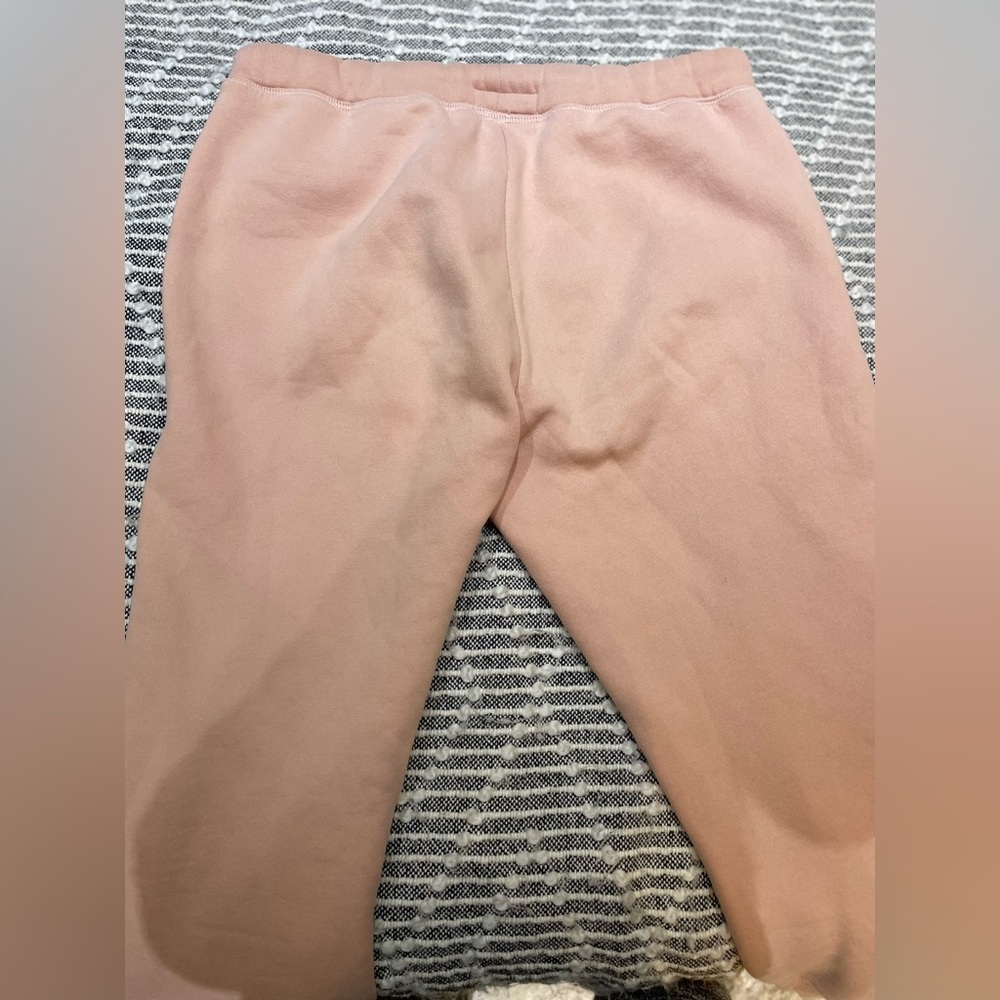 POPPY & PEONIES | Pastel blush Pink Joggers SweatPants Size S/M - Picture 5 of 12